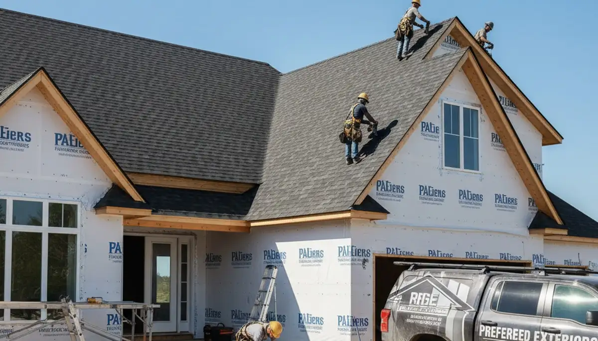 Roof installation in Nashville, TN by Next Level Exteriors for durable, storm-ready protection
