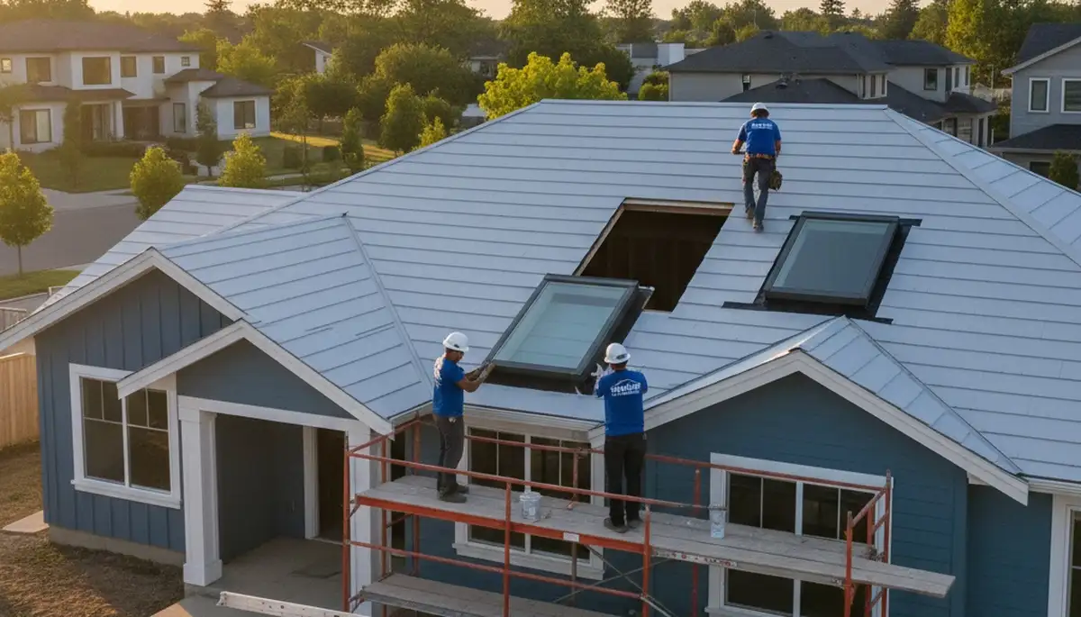 Professional skylight installation for Nashville, TN home by Next Level Exteriors