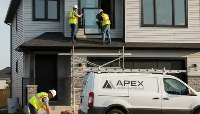 Vinyl siding repair service in Nashville, TN for homes and businesses