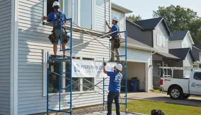 Professional window replacement by vinyl siding experts in Nashville, TN exterior home upgrade